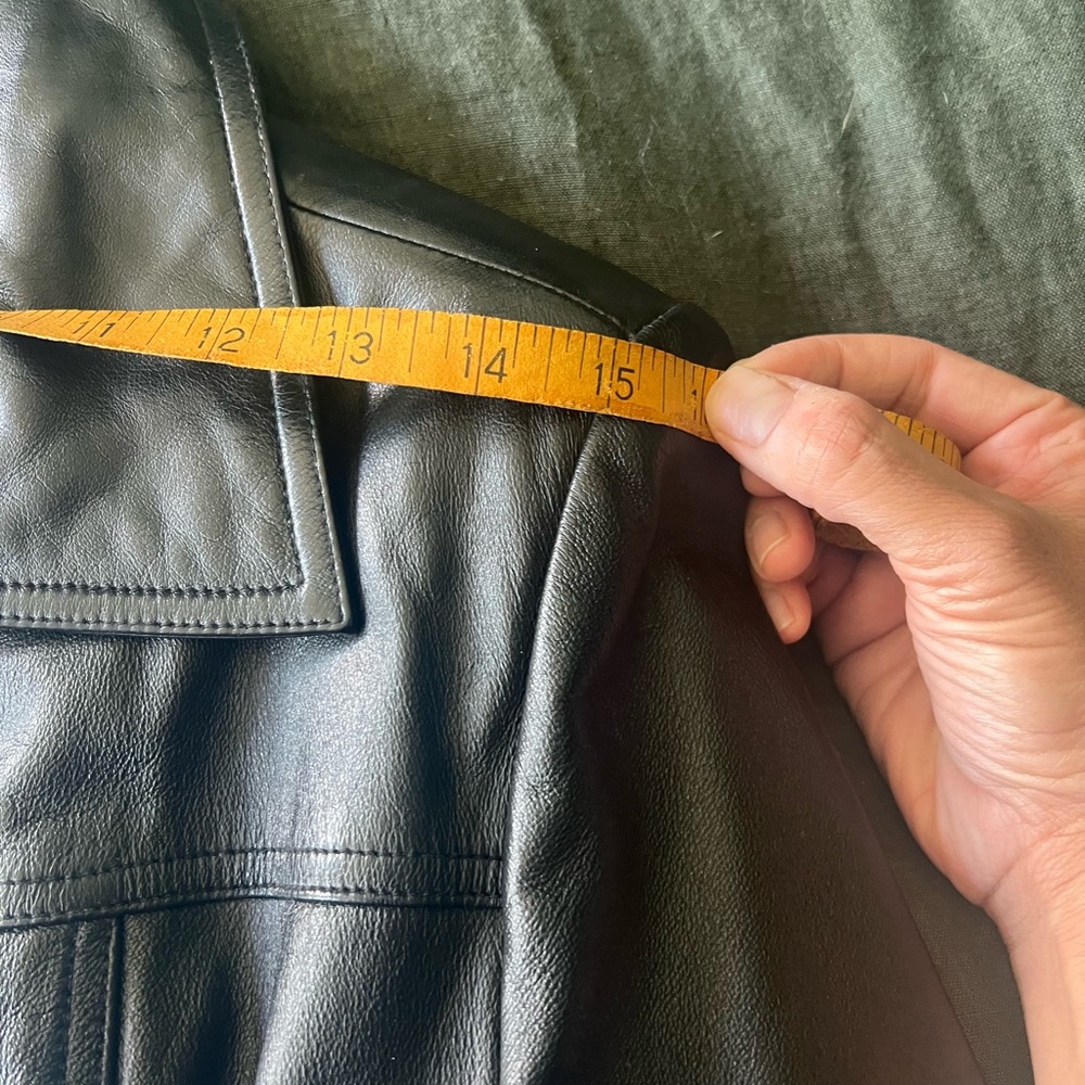 Vintage Wilsons Leather Black Jacket - Picture 9 of 13
